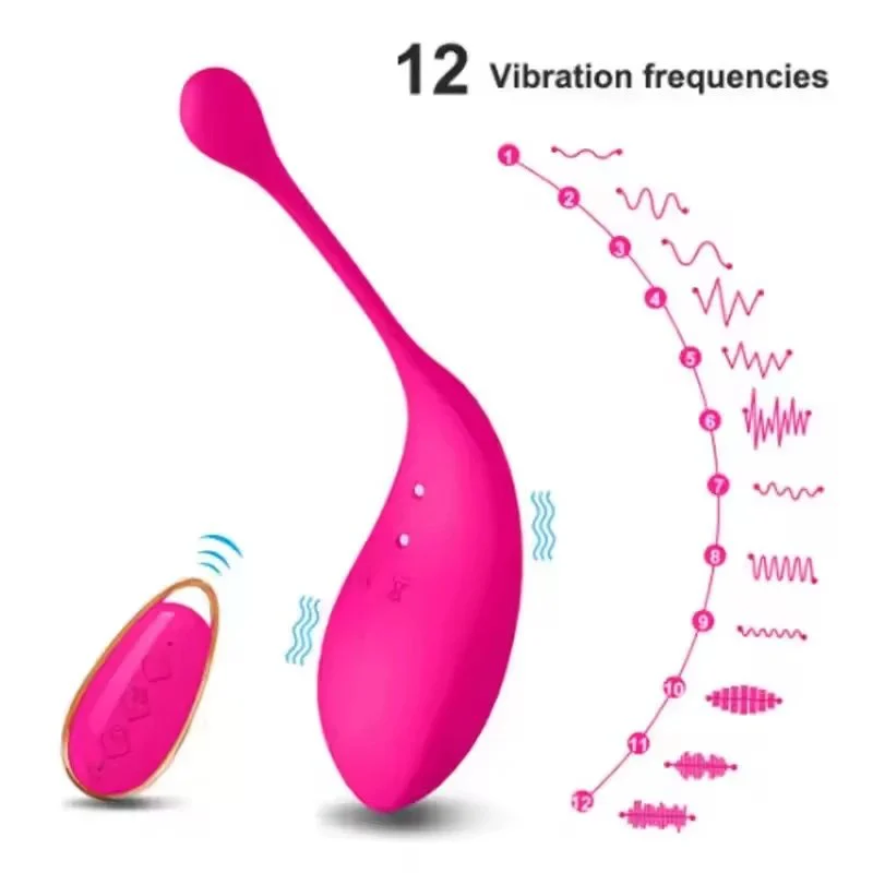 Wearable for Vibrator 10 Frequencies Rechargeable Silicone Waterproof Women's Masturbation Kegel Exercise Remote