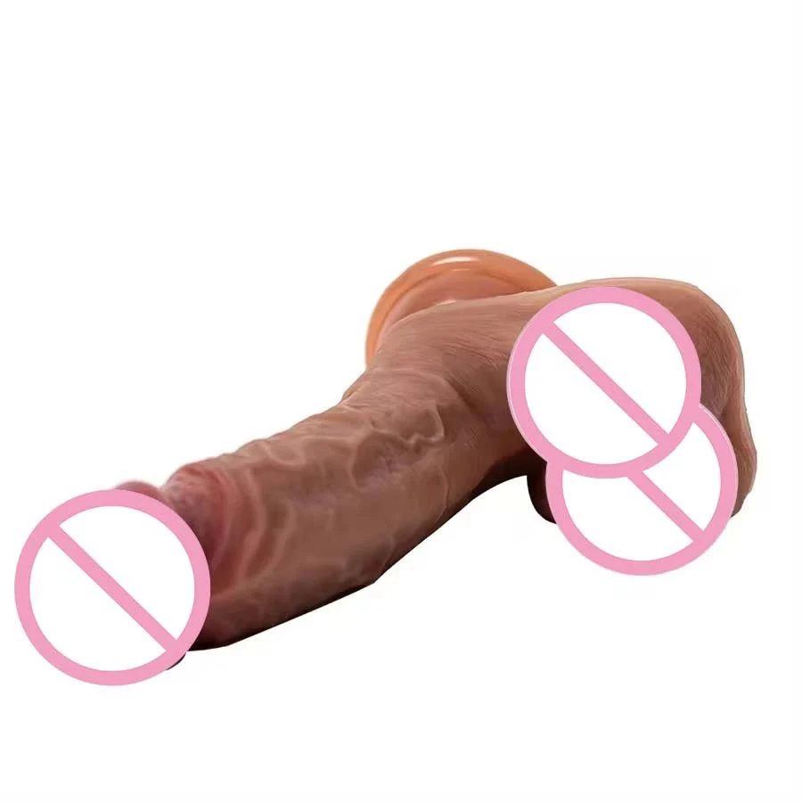 Dildo Artificial Penis Liquid Silicone Realistic Dildo for Women Adult Sex Toys Suitable Beginner Wearing Dildo