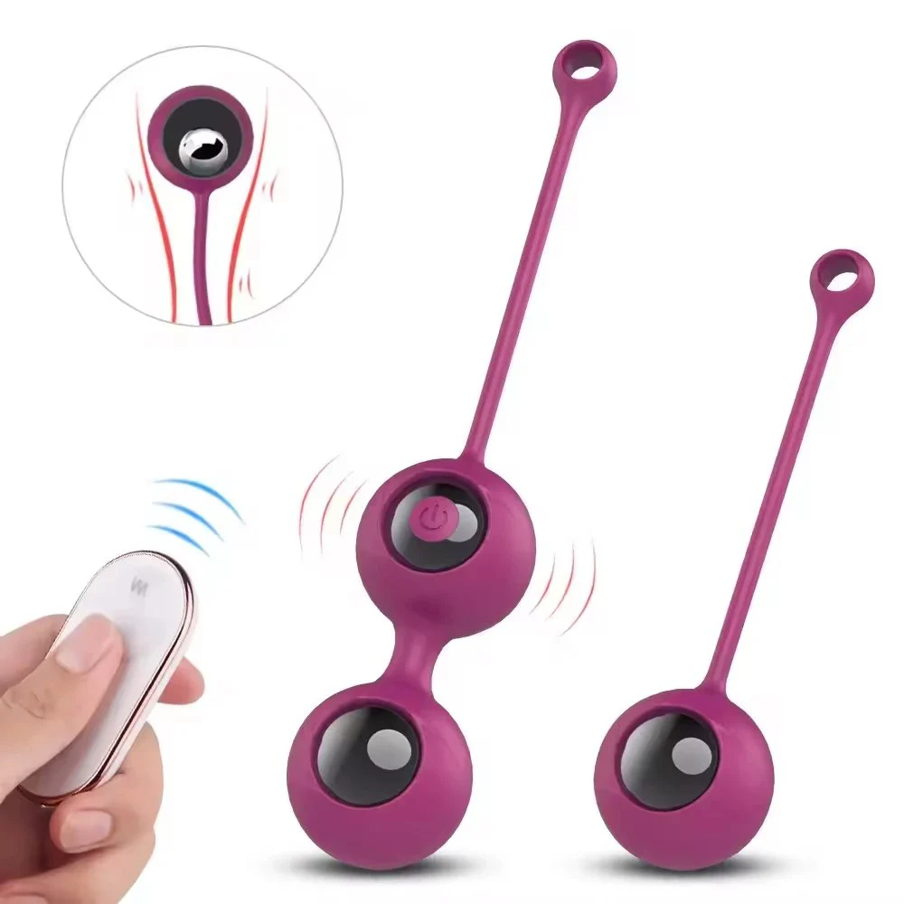 Kegel Balls Vibrator for Women's Pelvic Floor Exercise Kegel Balls Body Application