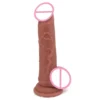Female Masturbation 7.5 Inch Soft Liquid Silicone Realistic Dildo Sex Toys Woman