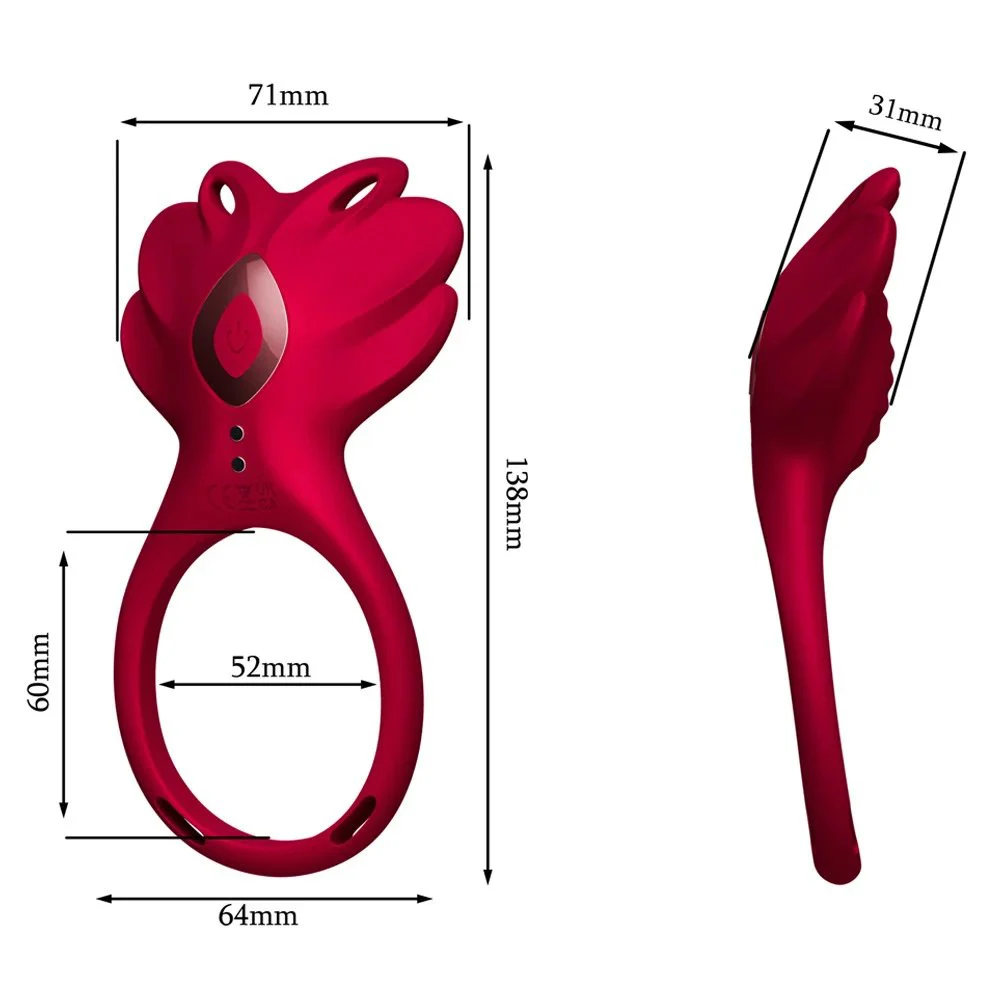 Women's Wearable G-Point Butterfly Vibrator APP Remote Control USB Rechargeable Waterproof IPX6 9 Frequencies-Couple Sex Toy