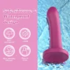 Remote Control Strapless Strap on Vibrator Silicone Lesbian Vibrator Type for Women