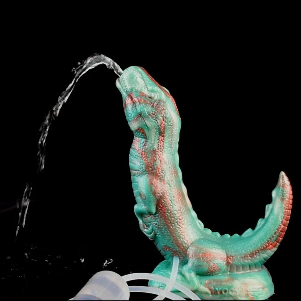 Launch Dinosaur Shaped Dildo Anal Plug Soft Fun Adult Toys for Men Women