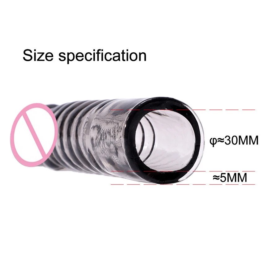 Best Men's Grainy Reusable Love Toy Classic Washable Condoms for Masturbators Conveniently Reusable