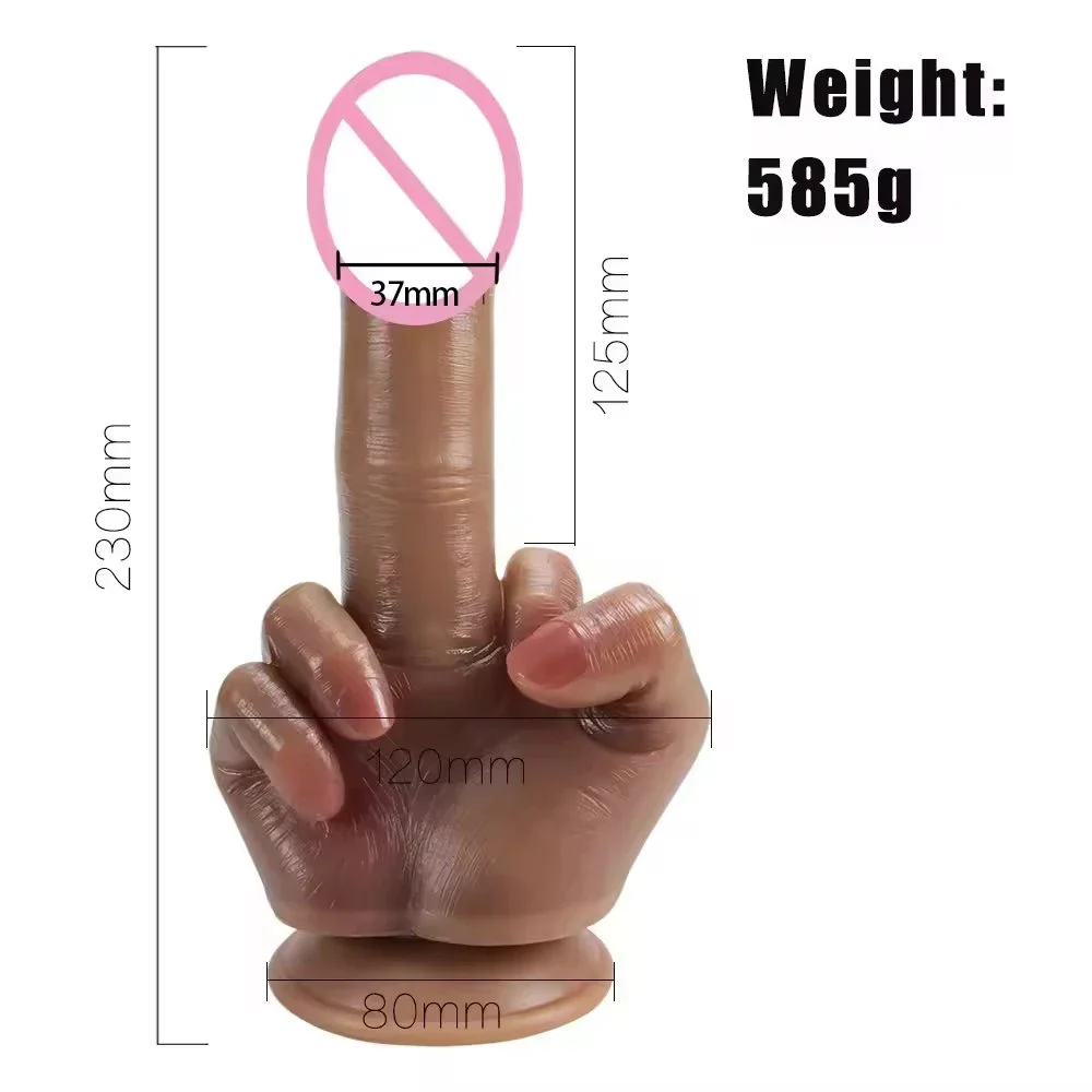 Realistic Dildo Finger Dildos ABS+PTE Soft Material Sexy Toys for Woman Masturbation