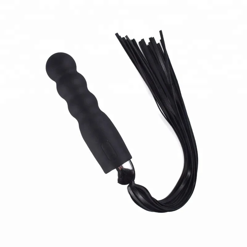 Silicone PU Restraints Anal Plug Fetish Tools Dildo Leather Whip for Sex Game