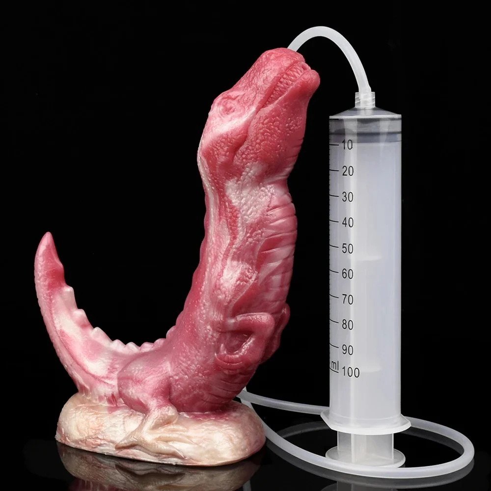Launch Dinosaur Shaped Dildo Anal Plug Soft Fun Adult Toys for Men Women