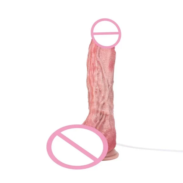 Double-Layer Craftsmanship Simulated Penis with Suction Cup Adult Toy Experience Realistic Squirting Penis