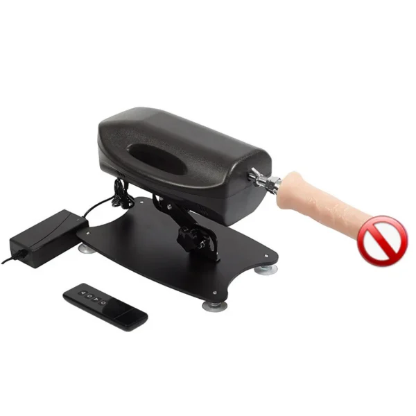 Fully Automatic Frequency Conversion Silent Sex Machine Vibrating Sex Toys with Dildo Attachment for Portable Masturbation Toy