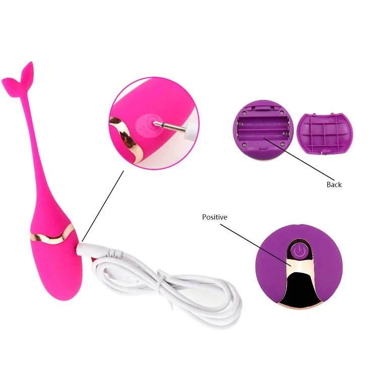 Sex Toys for Women Love Egg Fish Tadpole Vibrator Wireless Remote Control Jump Eggs