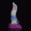 Ejaculating Female Masturbation Device Anal Plug Soft Silicone Dildos Dog Knotted Anal Dildo for Women