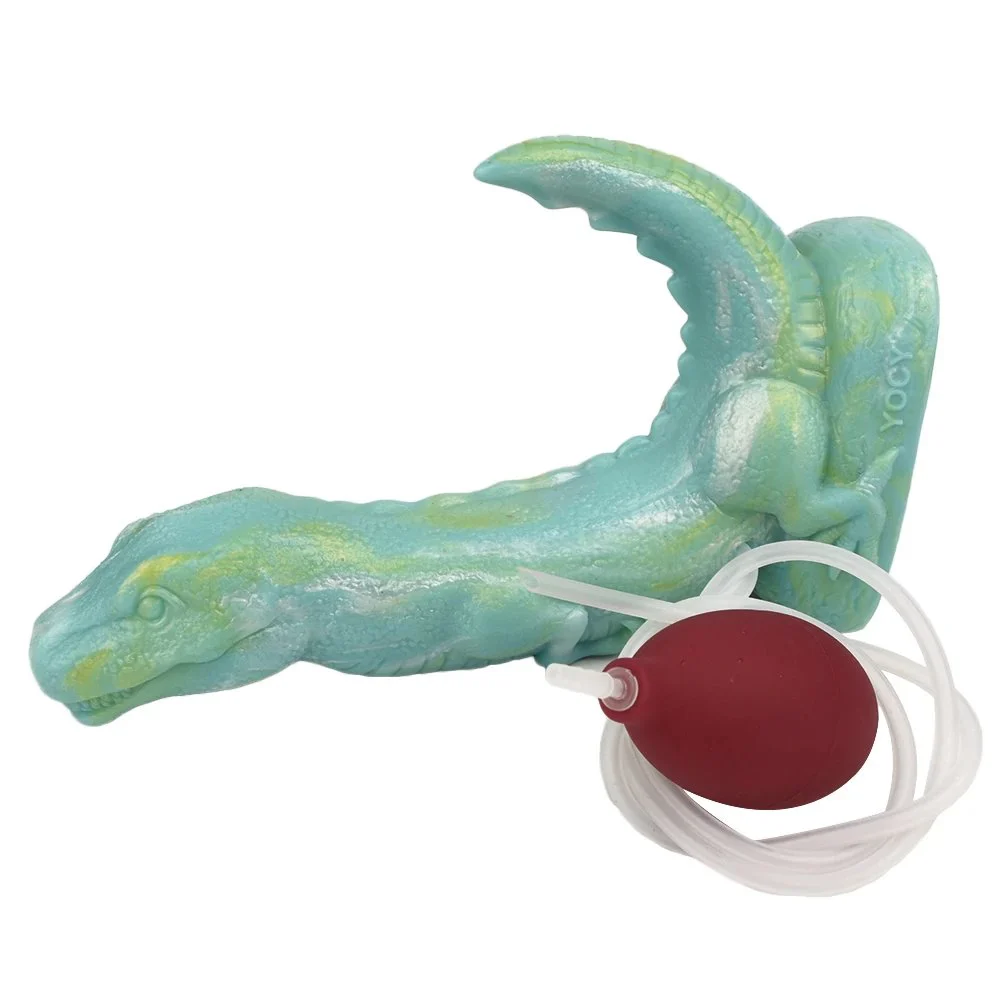Launch Dinosaur Shaped Dildo Anal Plug Soft Fun Adult Toys for Men Women