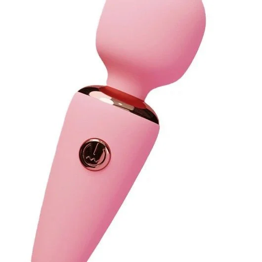 Powerful Rechargeable Mini AV Vibrator Wand Massager Silicone Female Stimulation Electric Vibrate Massage Sex Toys