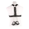 New Dasm Bondage Rope Chain Adult Sex Toys Soft Pu Leather Smooth Metal Material Dasm Sex Toys for Women Men Adult Toy