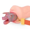 Neon Barbarian Prison Fetish Gag Set Soft Silicone Gag Leather Bondage Flirting Game Toy
