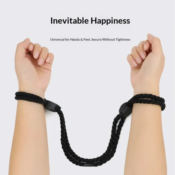 Sex Toys Cotton Rope Handcuffs Foot cuffs Multi functional Binding Restraint Alternative Adult Toys Couple Training