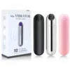 Rechargeable USB Bullet Mini Jumping Female Masturbator 100% Waterproof Second Tide Strong Shock Bass Anal Plug SM Massage Stick