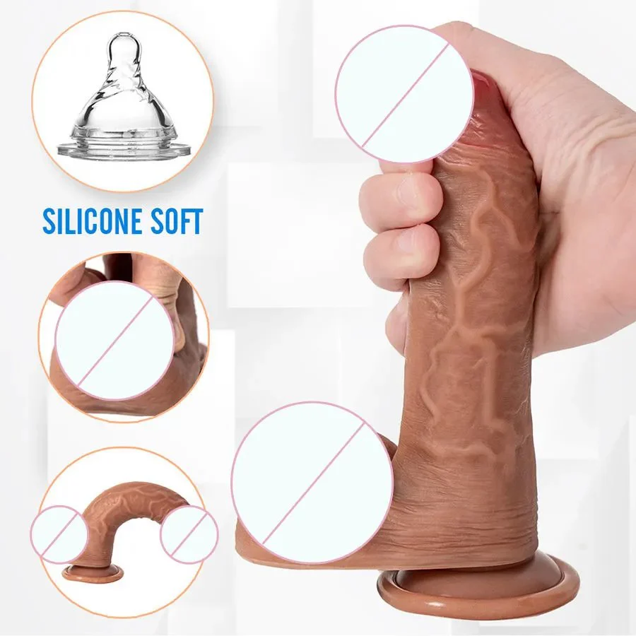 Double Female Dildos for Women Huge Realistic Eco-Friendly Waterproof Strap on Dildo Panties Untuk Pria
