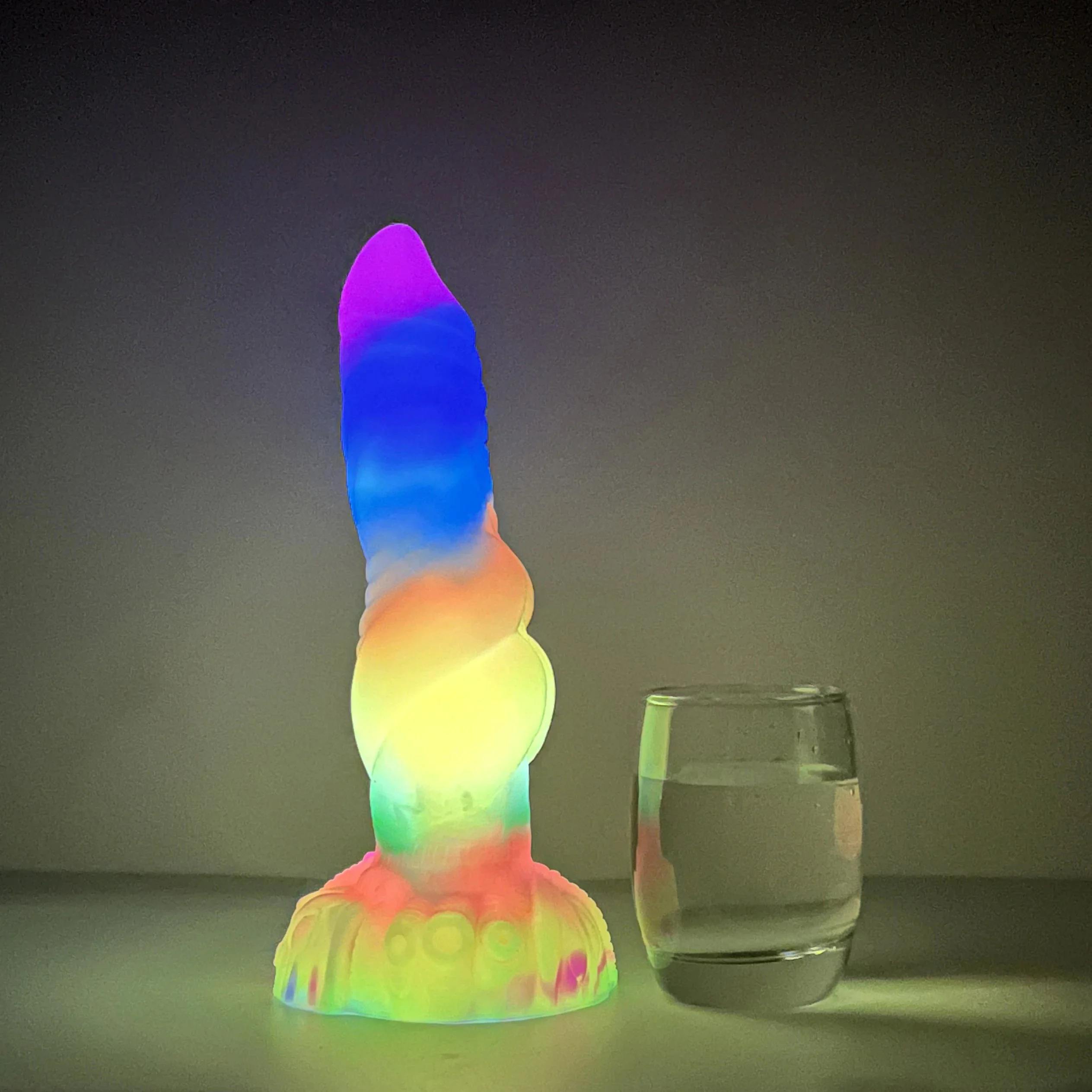 Glowing Unique Sex Toys Big Large Cock Penis Realistic Dildos for Men Gay Men
