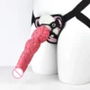 Toys Sex Adult Wear Artificial Penis Belt Strap on Dildo Realistic Hollow Strap on Dildo for Woman
