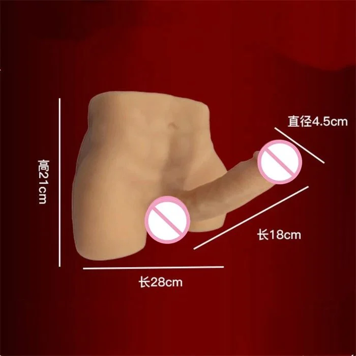 Realistic TPE Silicone Sex Doll for Gay Women Strong Man Body Design with Sex Toys for Masturbation