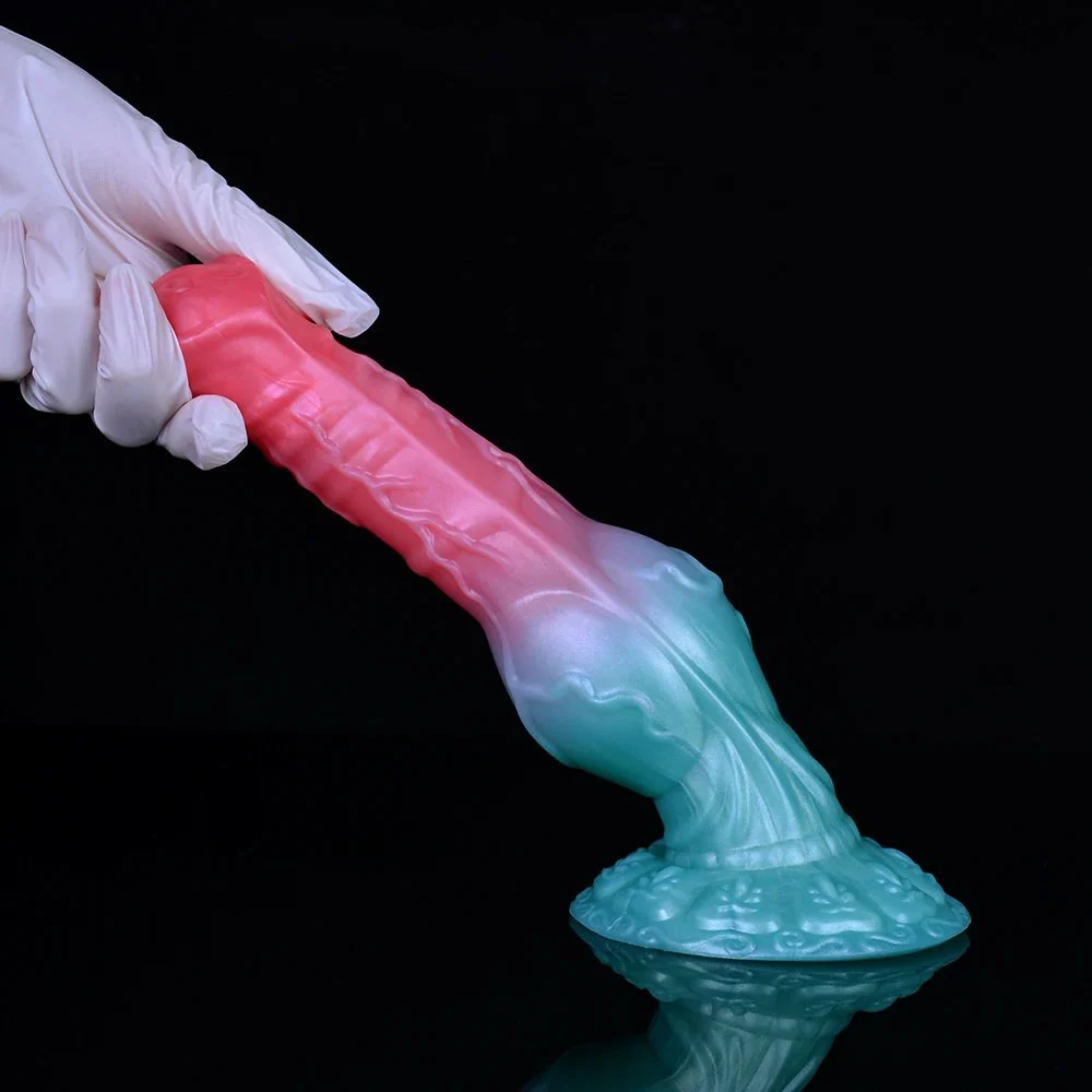Fantasy Sex Toys with Big Knot Huge Dildo Silicone Monster Dildo with Strong Suction Cup Anal Adult Toys for Women Men
