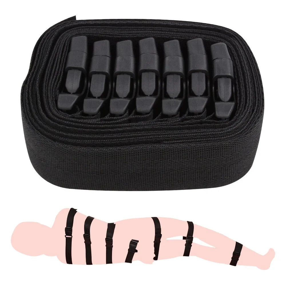 Bondage Full Body Binding Female Slaves Bondage Straps Sex Adult on Bed Sex Toy Woven Tape Other Sex Toys