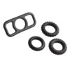 Adult Sex Toys for Men Penis Ring 3 Piece Different Size Mens Silicone Cock Ring