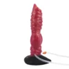 Inflatable Squirting Dildo with Suction Cups at the Bottom Strongly Adsorbed to the BodyAdult Sex Toys for Women