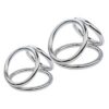 SM Adult Sex Toys Metal Triple Cock Ring for Men Locking Penis Ring Delay Ejaculation Feature