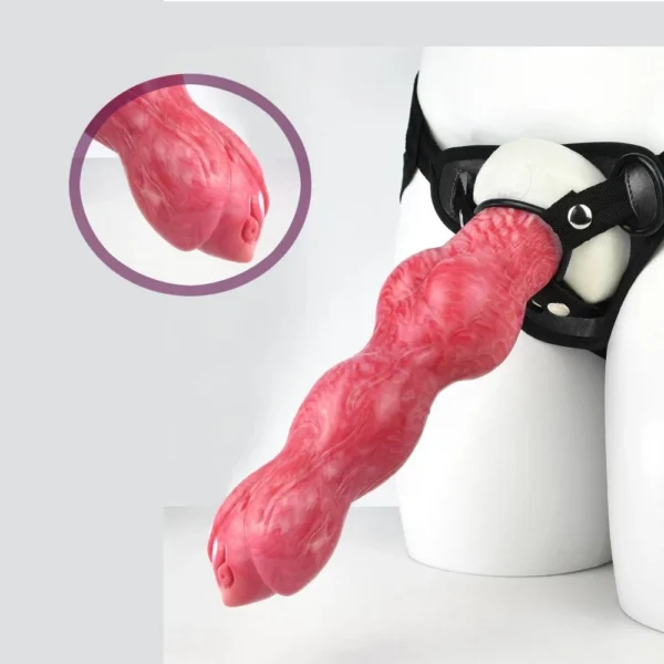 Large Size Realistic Silicone Penis Soft Fantasy Dildo With Belt Strap-On Sex Toys Adult Sex Products for Man Women