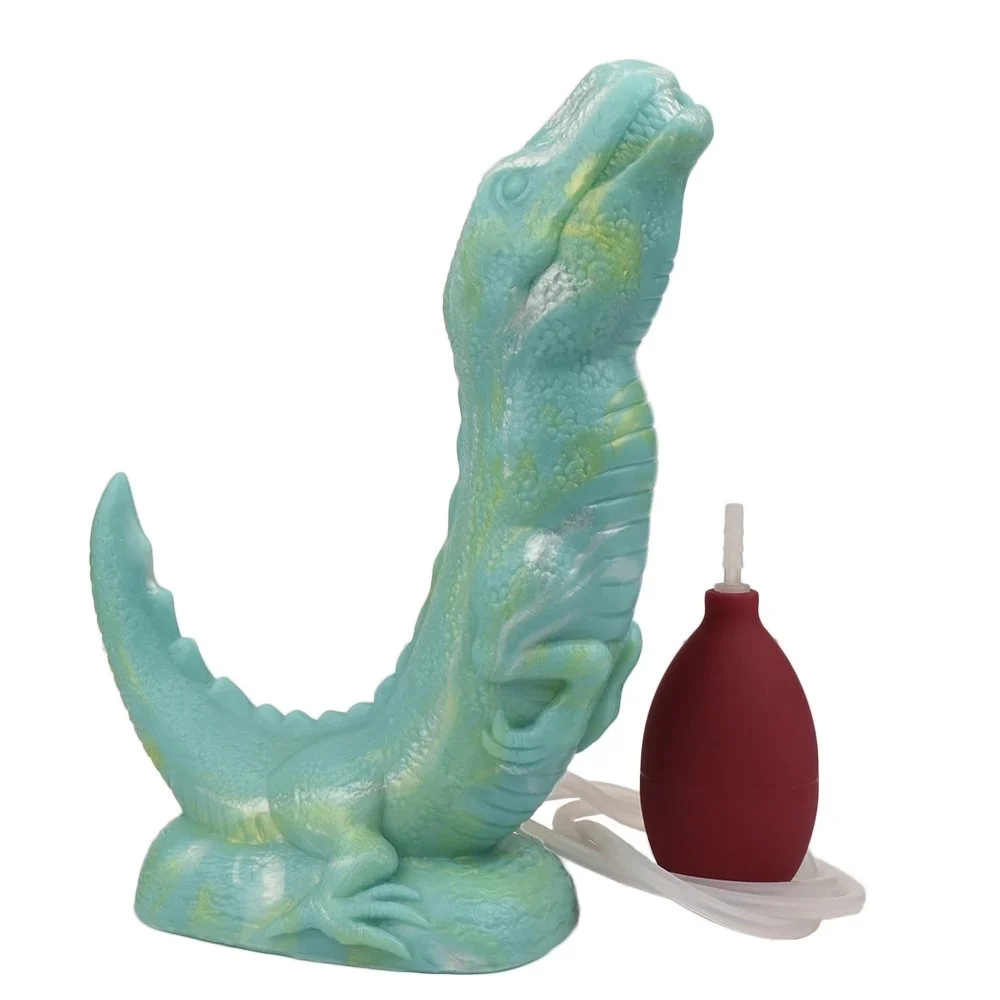 Launch Dinosaur Shaped Dildo Anal Plug Soft Fun Adult Toys for Men Women