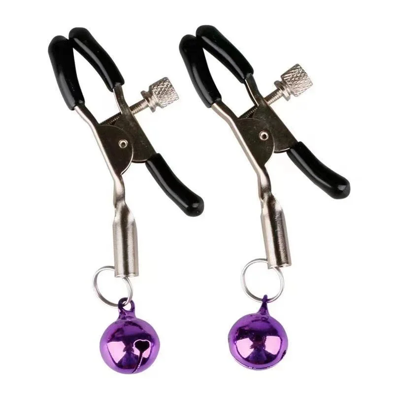 Bondage Toys Breast Stimulator Female Sex Toy Nipple Clamps with Ring