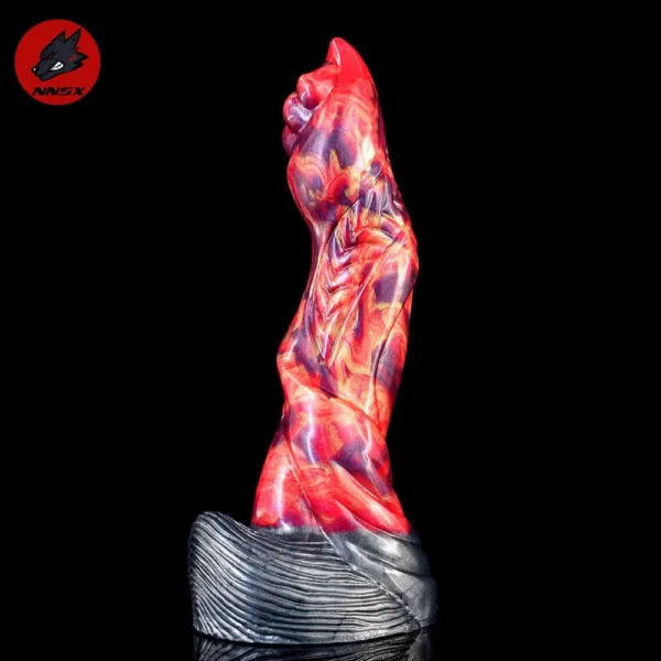 Long Super Big Anal Plug Silicone Huge Realistic Cock Penis Monster Fire Dragon Dildo Women Vagina Anal Sex