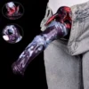 Horse Dildo Big Animal Alien Cock Masturbation Horse Cock Dildo Hands Free Silicone Big Realistic Rubber Anal Plug Sex Toys