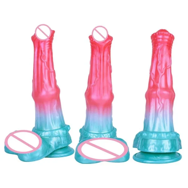 Horse Dildo Big Animal with Suction up Cock Dildo Sex Toys Anal Plug Sex Toys for Adult Soft Big Anal Dildos