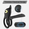 10 Modes Waterproof App Remote Control Rechargeable Couple Vibrator Cock Ring Sex Toys