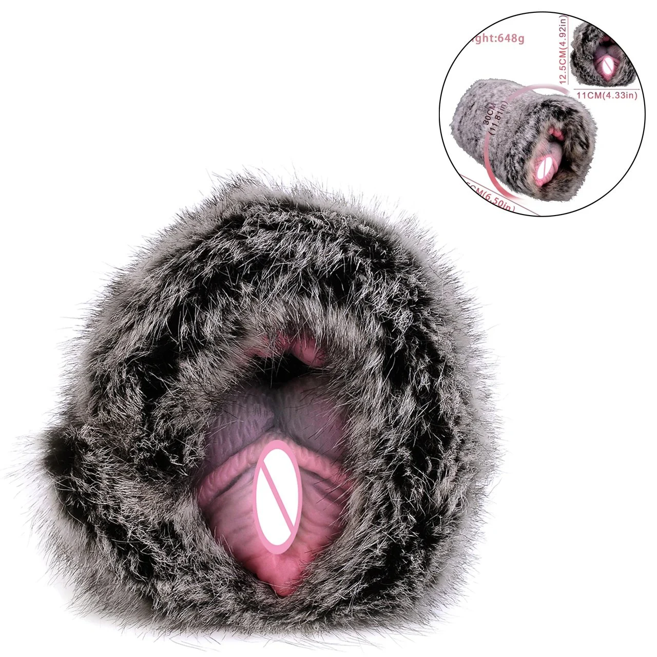Male Masturbation Cup Silicone Material Safe and Simulated Skin Feel Tight Vaginal Passage