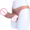 Liquid Silicone Hollow Strap on Dildo for Gay Large Size Sex Toys for Men