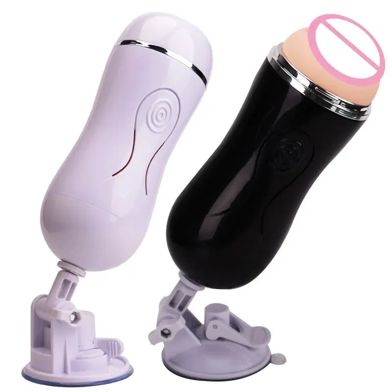 Male Masturbator with Suction Cup Aircraft Cup Sex Toys for Male Masturbation