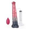 Fantasy Ejaculation Horse Dildo Spray Liquid Penis Huge Thick Dildo alien Cock with Suction Cup