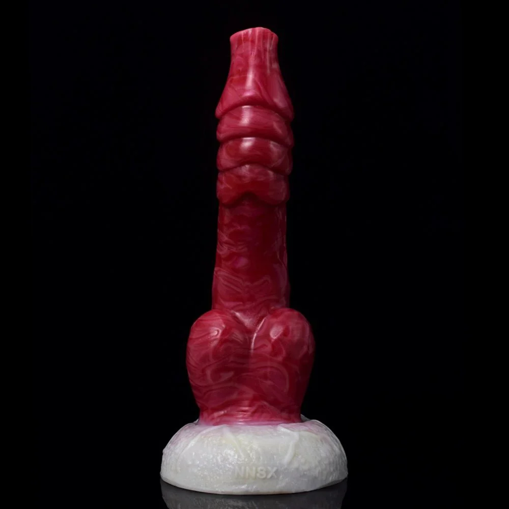 Lesbian Sex Toys Liquid Silicone Dildos for Women for Sex Pleasure,Big Knot Dragon Dildo animal Fantasy Dildo