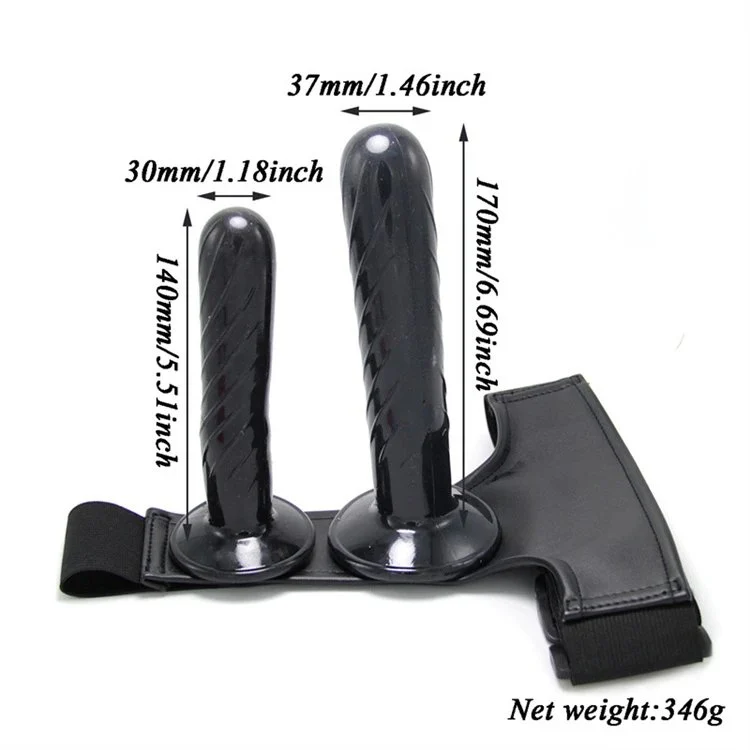 Sex Toys Strap-on for Lesbian Double Head Dildo Harness Strap on Artificial Penis with Belt