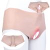 Men's Crossdresser Panties Realistic Sissy Silicone Panties for Gay Pussy Underwear Vagina Pants Pussy Underwear