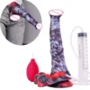 Huge Monster Dildo Massive Dildo homemade Dildo for Vaginal G-spot & Unique Anal Plug Female Male