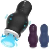 Men's Trainer Exercise Waterproof Airplane Cup Masturbator with Sucking Vibration Feature