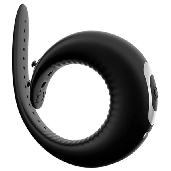 Silicone Cock Ring for Men 10 Speeds Vibrating Sex Toy with Delay Ejaculation Function Adult Men's Toy