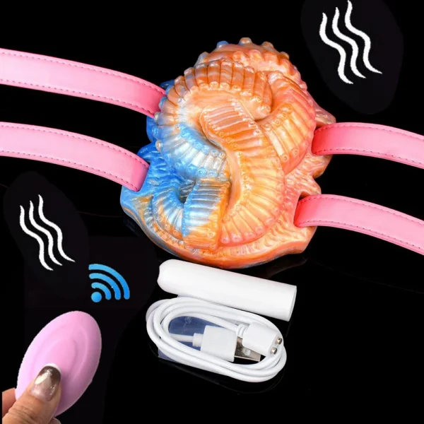 Silicone Tentacle Grinder Wear Vibration SM Bondage Adult Products Massage Masturbation Products for Men Women
