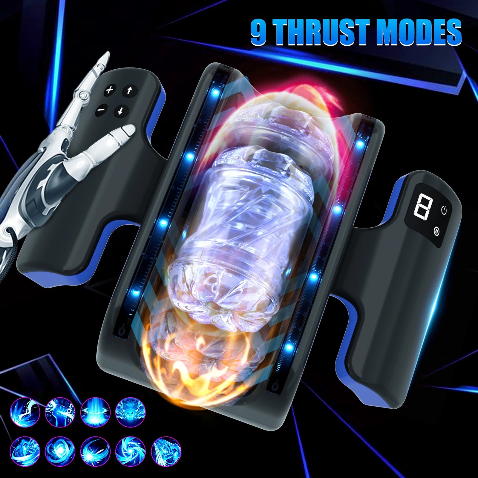 Super Automatic Telescopic Masturbators Male Masturbation Cup With Mobile Phone Holder Electric Pocket Sex Men Machine for Male
