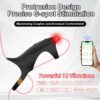 Prostate Massager Male Exercise Device G-spot Stimulation Remote Control APP 9-speed Vibration IPX7 Waterproof Magnetic Charging